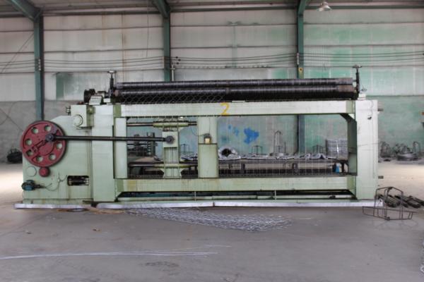 Quality Galfan Galvanized Pvc Coated Gabion Mesh Machine 80x100mm for sale
