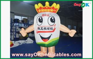 China Outdoor Cartoon Inflatable Mascot Costume Wind-proof With Blower on sale
