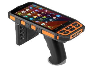 Buy cheap 5&quot; Portable POS Terminal Barcode Scanner UHF RFID Android PDA Data Collection product