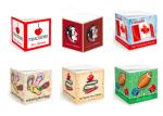 3'' Recycled Tear Off Pages Personalized Memo Pad Notepad Cube For Office / Home