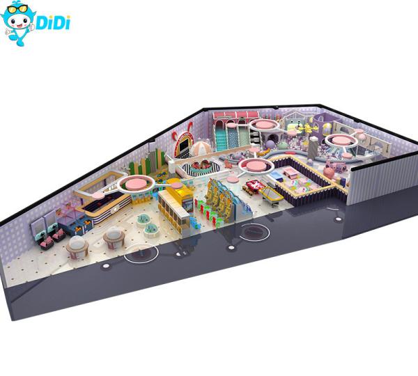 Quality Creative  Macaron Themed Kids Amusement Park Environmentally Friendly for sale