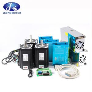 Buy cheap Jkongmotor Nema 11 17 23 24 34 Close Loop Hybrid Set Integrated Closed Loop Stepper Motor With Encoder / Brake / Gearbox product