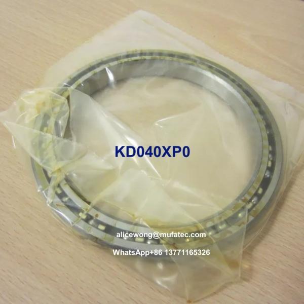 KD040XP0 Thin Section Bearings 101.6x127x12.7mm High Precision Bearings Open Type Brass Cage