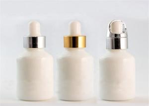 Non Spill Glass Dropper Bottles Glass Silicon And PP Material Customized Design