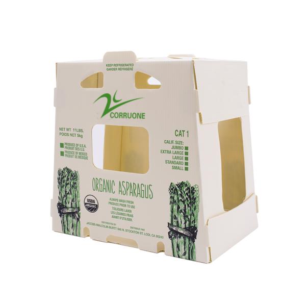 Broccoli PP Corrugated Sheet Box OEM Corrugated Polypropylene Boxes