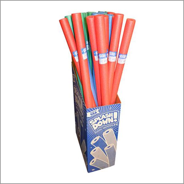 Quality Glow Green Gray Circle Styrofoam Pool Noodles Personalized Chemical Resistant for sale