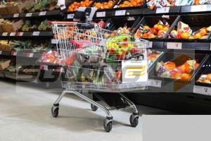 Buy cheap Professional Supermarket Shopping Trolley , Commercial Shopping Carts product