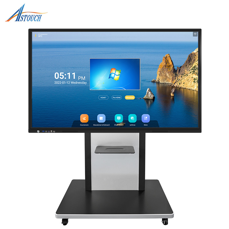 ODM All In One Interactive Flat Panel 55 Inch 350nits Max. Brightness