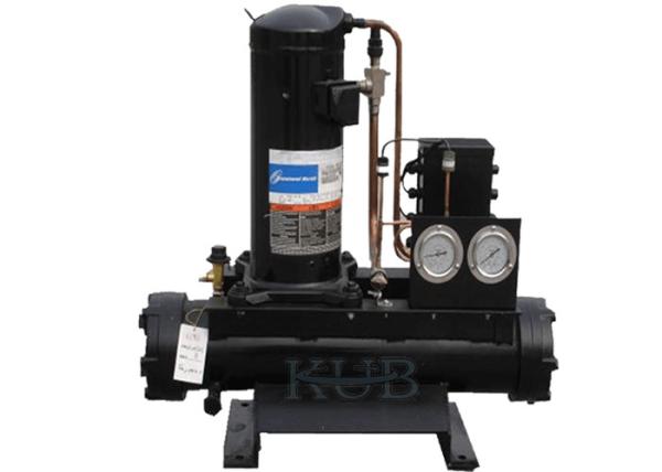 Quality ZR61KC-TFD-522 Water Cooled Condensing Units , Copeland Condensing Unit Shell Type Condenser for sale