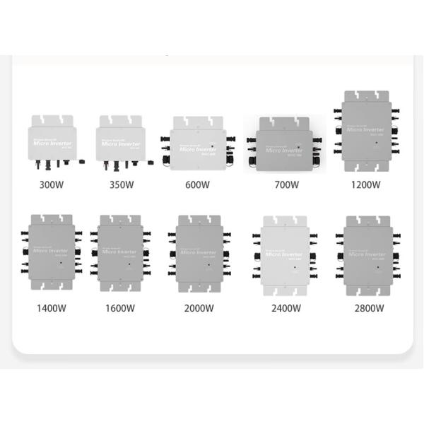 300W-2800W New Innovation Solar Micro Inverter Growatt Microinverter Solar Panel With Built In Micro Inverter