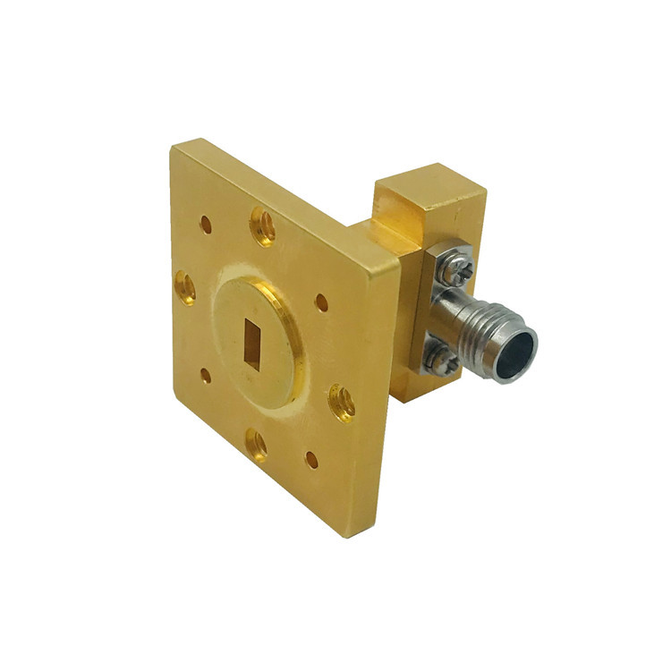 Wr28 Wr34 Wr42 Wr51 Waveguide To Coax Adapter Customized Type / Size