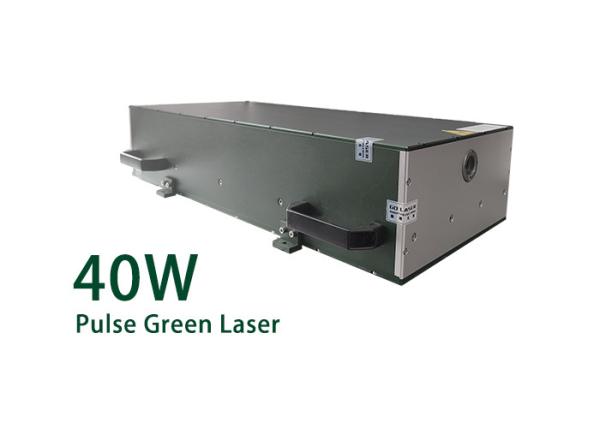 Quality Nanosecond 40W Fiber Laser Pulse 532nm Green Fiber Laser for sale