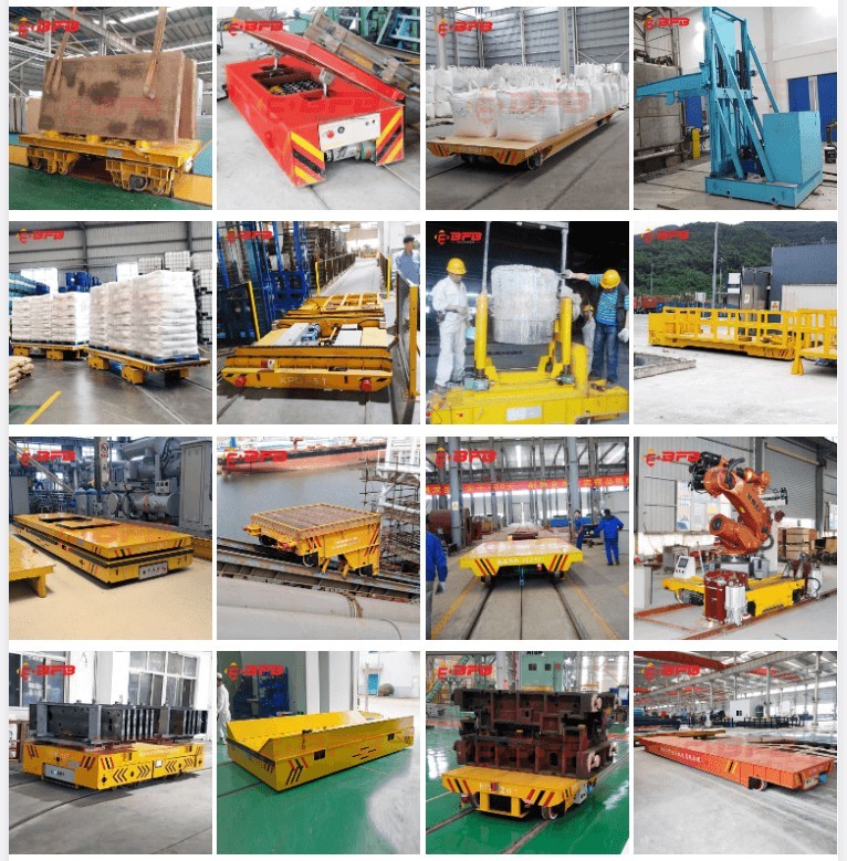 Industrial Electric Two Bogie 75t Turn Table For Assembly Line Rotating