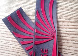 Buy cheap Colorful Rubber Logo Patches For Clothing And Hat / Rubber Garment Labels product