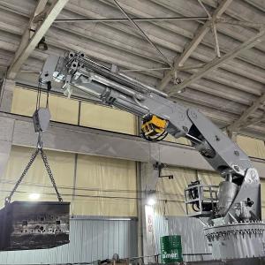 Buy cheap OUCO Pedestal Type Offshore Telescopic Folding Boom Crane Customized product