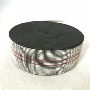 60% elongation PE elastic webbing straps 50mm Width For Sofa Back
