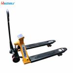 Hydraulic Mobile Industrial Pallet Truck With Scale 2500kg Load Capacity