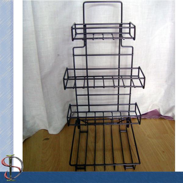 Quality Mult-Layers Display Rack on table / Small box counter display / Metal Shelves Display Stand / Countertop Rack for sale