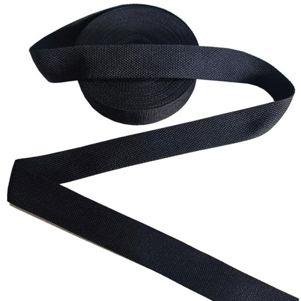 Quality Recycled Flat 25mm Polyester Webbing Strap Non Elastic High Tenacity for sale