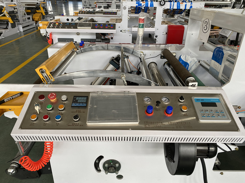 Sealing Speed 250m 3 4 Side Sealing Film Folding Machine LDPE POF