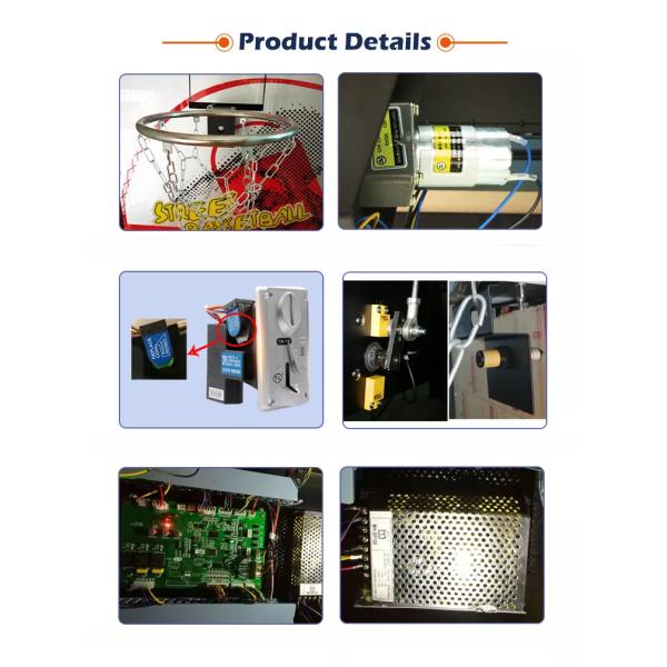 Dreamland Coin Operated Game Center Electronic Basketball Machine Street Basketball Arcade Game Machine