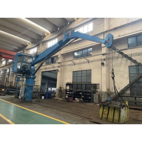 8 Ton Low-Temperature Resistant Knuckle Boom Offshore Crane