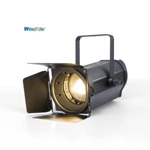 China 300W Bi-Color LED Fresnel Spotlight Auto Zoom CRI≥95 175mm Len RDM DMX on sale