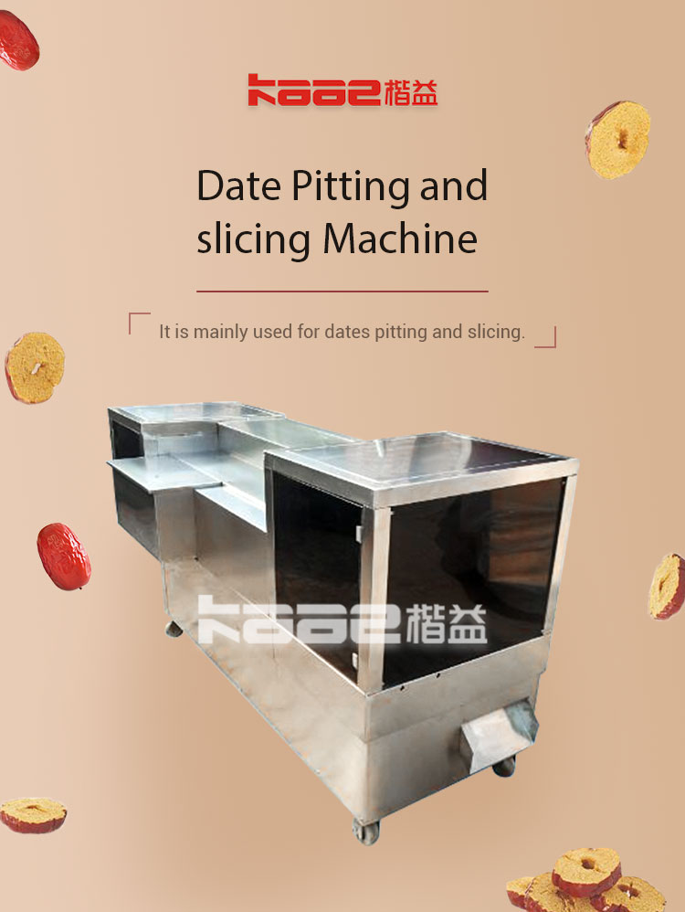 Red Dates Processing Machine Jujube Stone Removing And Slicing All-In-One Dates Cutting Machine