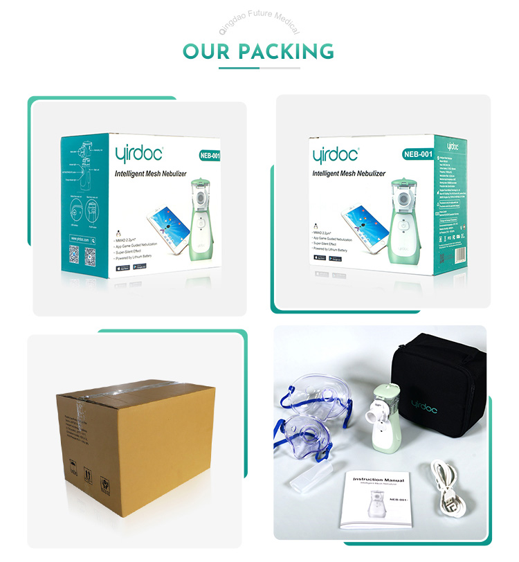Commercial Intelligent Mesh Nebulizer Bluetooth Mesh 510K Width 70mm