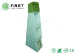Easy Assembly Promotional Cardboard Paper Floor Display Stand With Customized