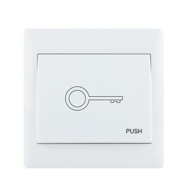 Golden color metallic surface door Exit button access control system Push door