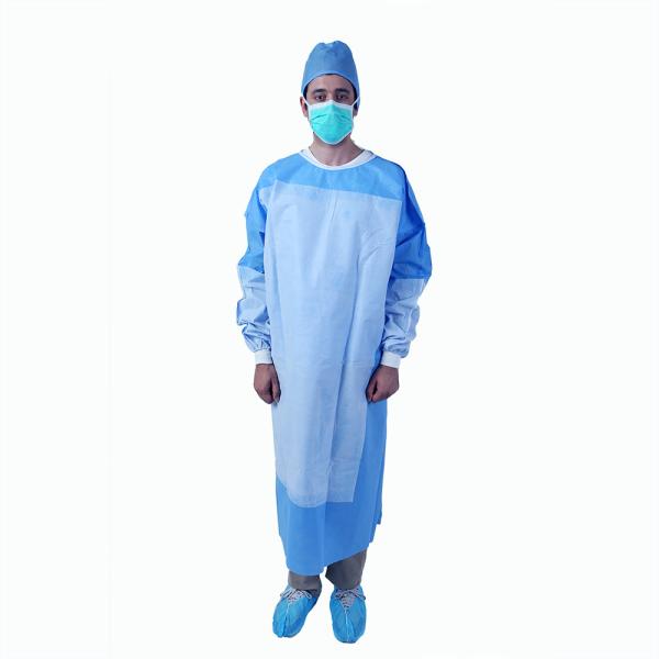 Quality Light Weight Surgical Disposable Gown Doctor Use Water And Blood Resistance for sale