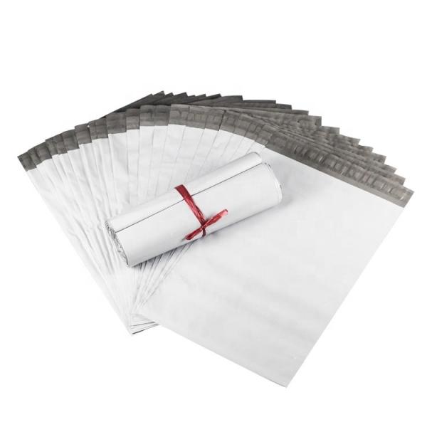 Quality Custom white waterproof biodegradable recycle ldpe plastic shipping envelope courier mailing bags for sale