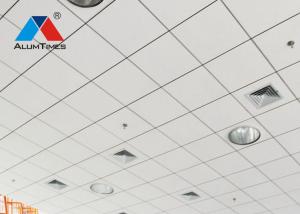 CNC Perforated Pattern Lay In Ceiling Panels For Office Apartment Hostpital