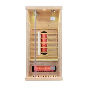 Full Spectrum 1 Person Individual Far Infrared Sauna Solid Wood