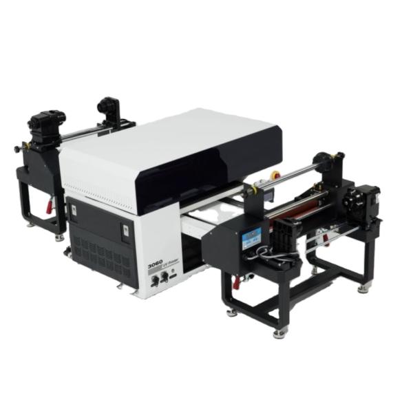 Andemes UV XP600 3D Inkjet Printer with Roll to Roll Printing and Varnish Coating