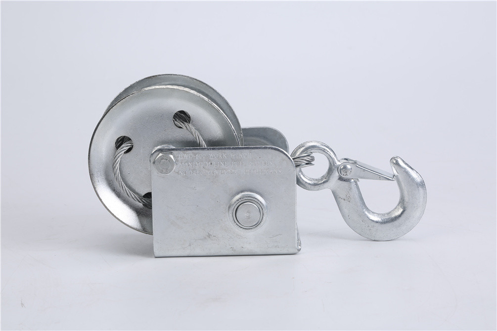 600lbs 6M Heavy Duty Hand Crank Manual Boat Trailer Winch