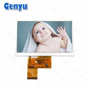 Buy cheap 5 Inch TFT LCD Display TN Transmissive 800x480 Resolution 40PIN Parallel RGB 24 Bit product