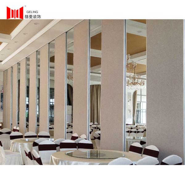 Quality Banquet Hall Fire Rated Operable Partitions 450KG Load bearing for sale