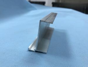 Buy cheap 1.3mm Thickness Aluminium Partition Profiles , Office Partition Aluminium Profiles product