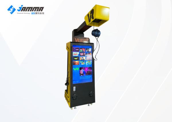 Quality 1.34×0.82×2.41M Virtual Reality Arcade Game Machine For Shopping Mall for sale