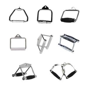 Cast Iron Training T Bar Row Handle Barbell Dumbbell Fitness Strength Training