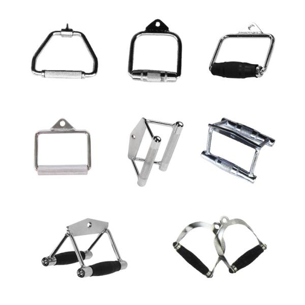 Quality Cast Iron Training T Bar Row Handle Barbell Dumbbell Fitness Strength Training for sale