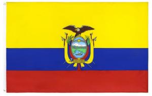 Custom Country Screen Printed Rectangle Feather Flag