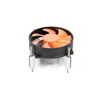 7pcs Blade Orange Fan CPU Cooling Radiator For IntelLGA775 Core2DUO Voltage