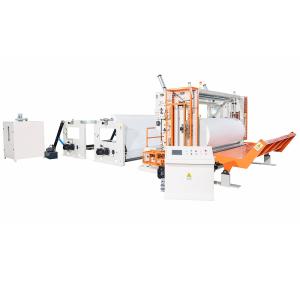 300m/min high speed parent jumbo paper roll rewinding and slitting machine