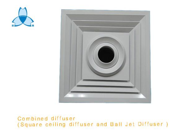 Quality Combined Square Air Conditioning Grilles And Diffusers for sale