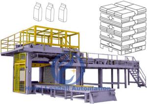China Carbon Steel Automatic Palletizer Machine 2-4 Layers / Min Intelligent Operation on sale