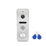10 inch touch buttons video door phone with RFID access video intercom for home