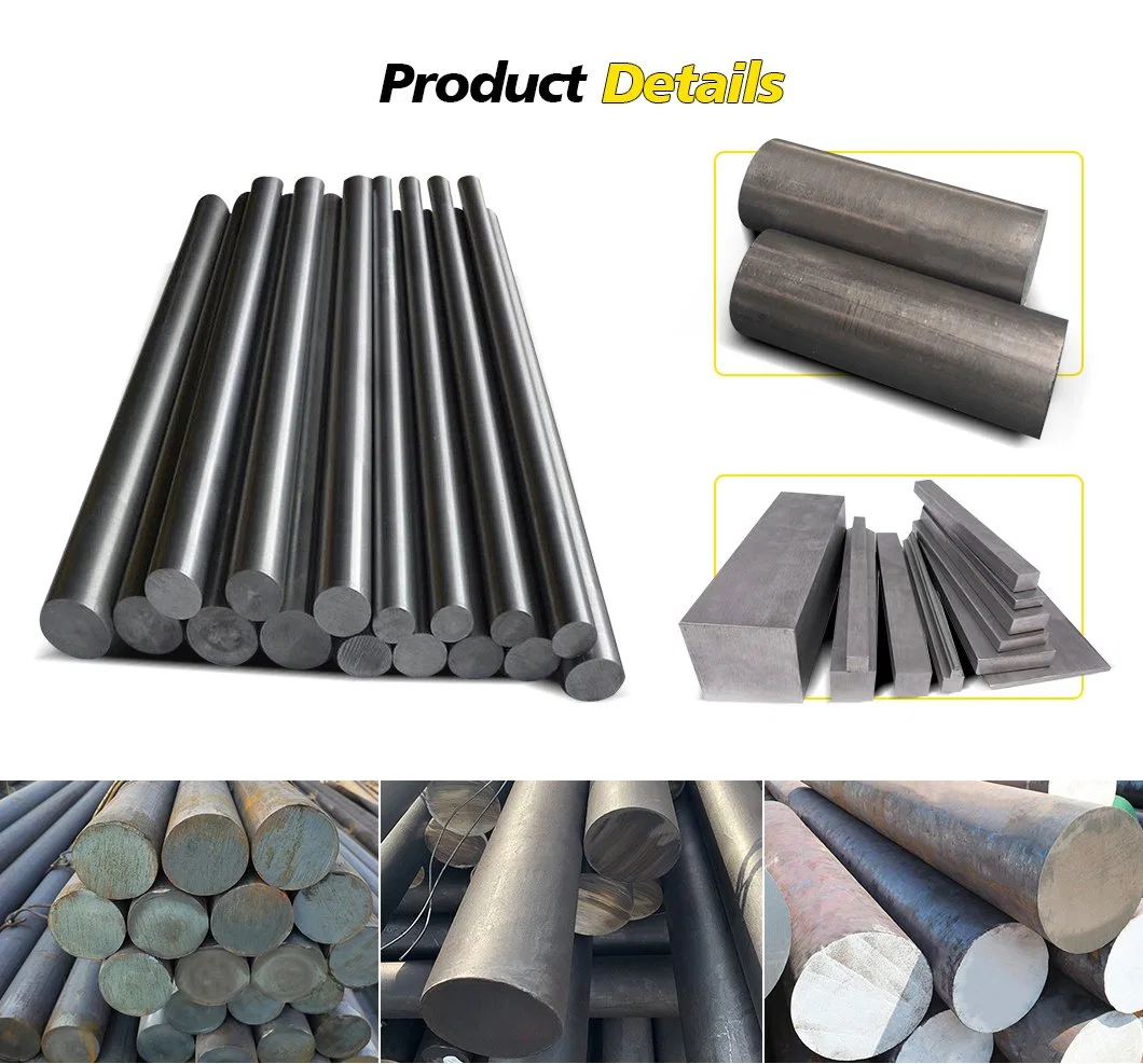 SAE 1045 1020 Hot Rolled Iron Carbon Steel Round Bars Round Steel Bar